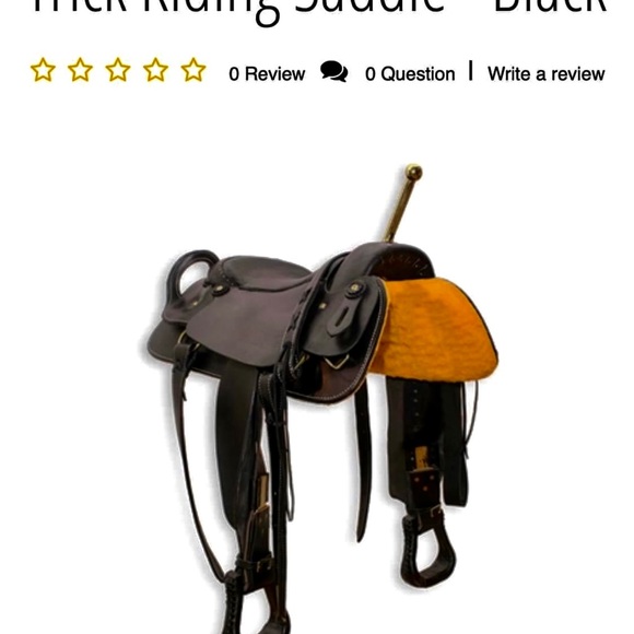 Trick Riding Saddle - Picture 4 of 10